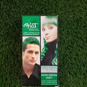 SPLAT Semi-Permanent Hair Dye (Green) NEW